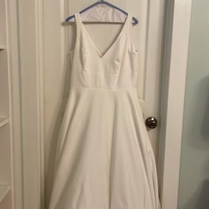 White wedding dress/ball gown